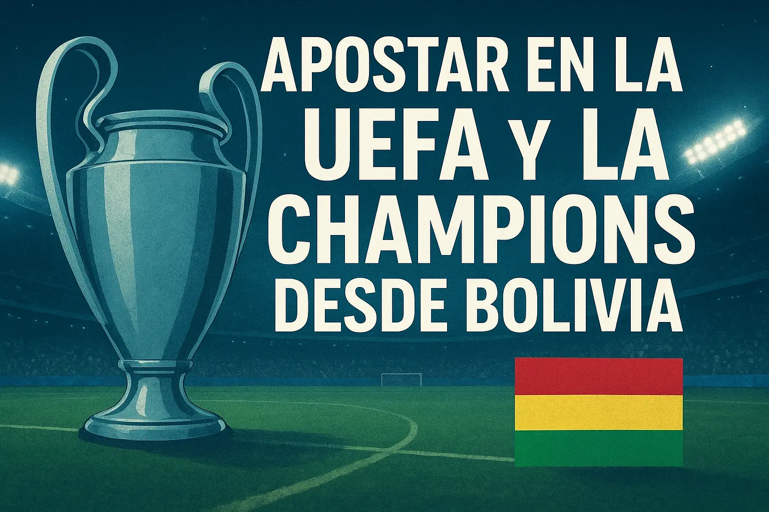 Cómo apostar en la UEFA y la Champions desde Bolivia