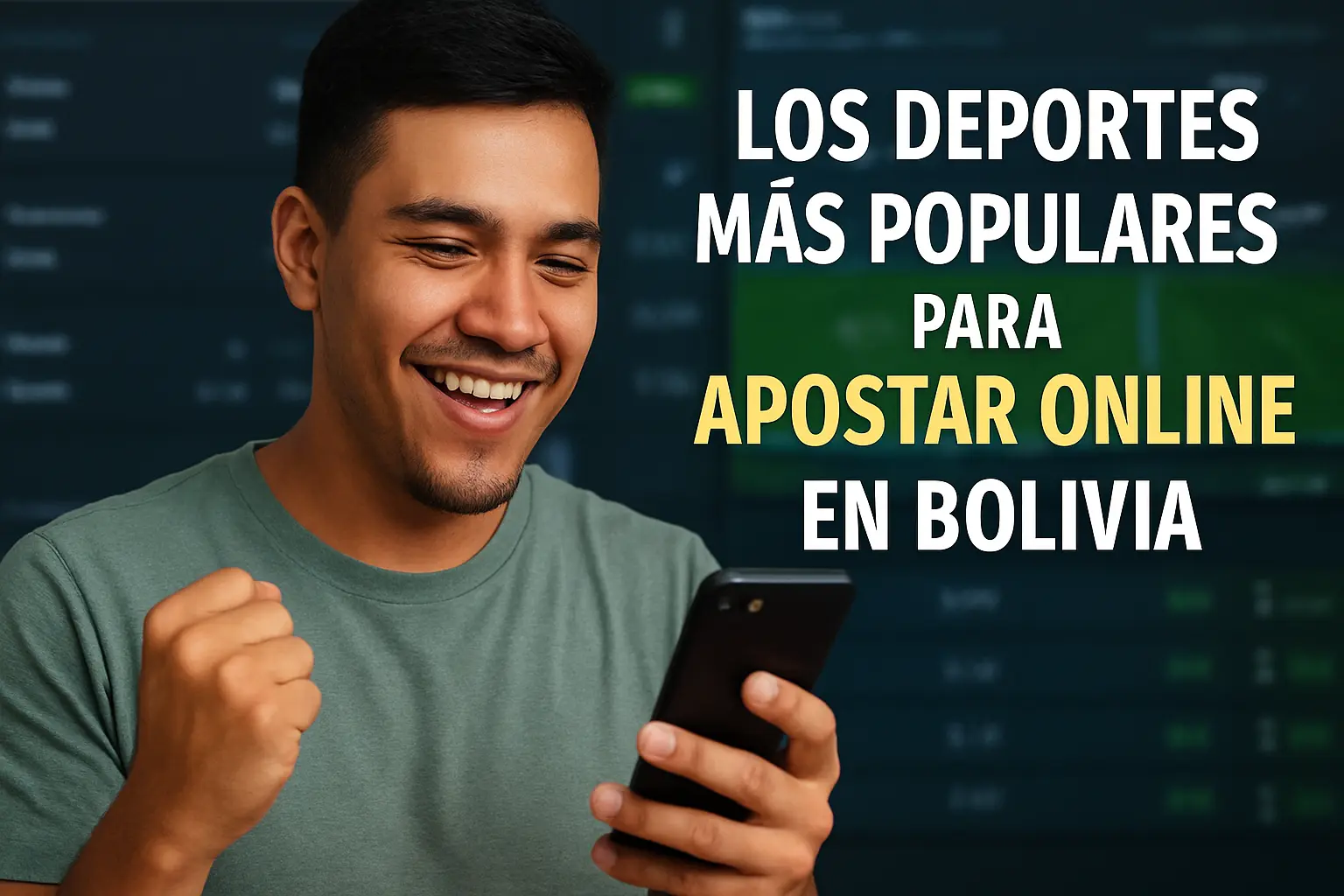 Los deportes más populares para apostar online en Bolivia